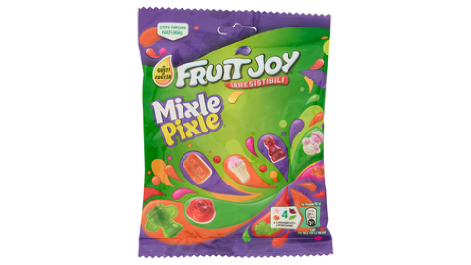 FRUIT JOY Caramelle Gommose Mixle Pixle 170g