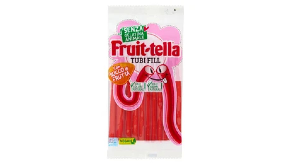 Fruit-tella Tubi Fill 125 g
