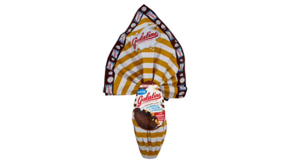 Galatine Cioccolato al Latte con Granella di Galatine e di Biscotto 230 g
