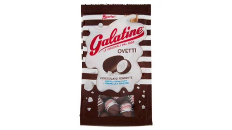 Galatine Ovetti Cioccolato Fondente 150 g