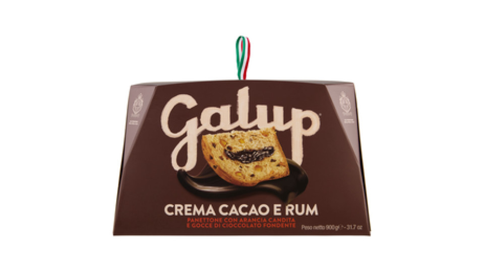 Galup Crema Cacao e Rum 900 g