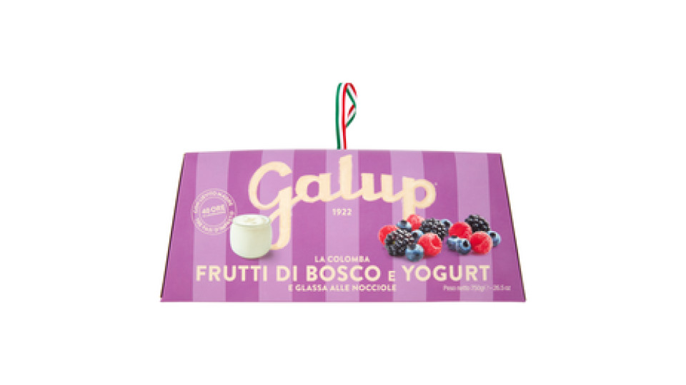 Galup la Colomba Frutti di Bosco e Yogurt e Glassa alle Nocciole 750 g