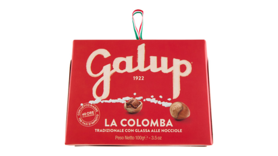 Galup la Colomba Tradizionale con Glassa alle Nocciole 100 g