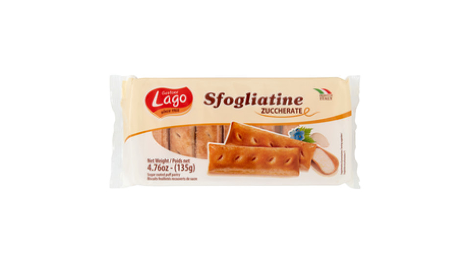 Gastone Lago Sfogliatine Zuccherate 135 g