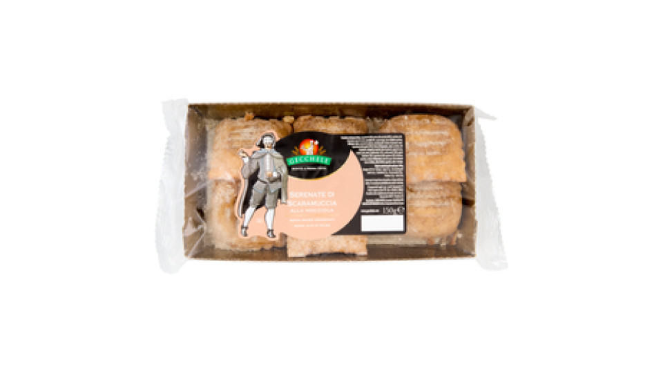 Gecchele Serenate di Scaramuccia alla Nocciola 150 g