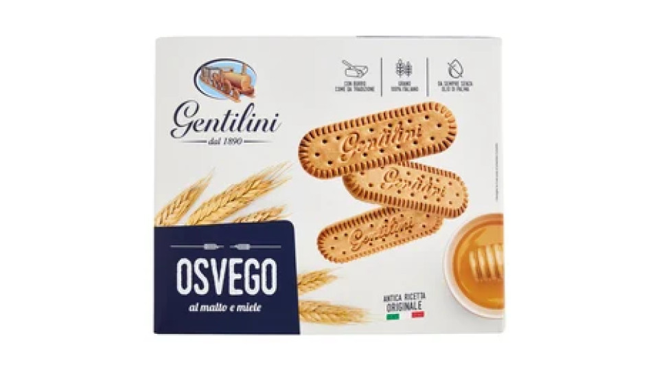 Gentilini Osvego al malto e miele 2 x 250 g