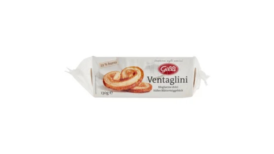 Gilli Ventaglini Sfogliatine dolci 130 g