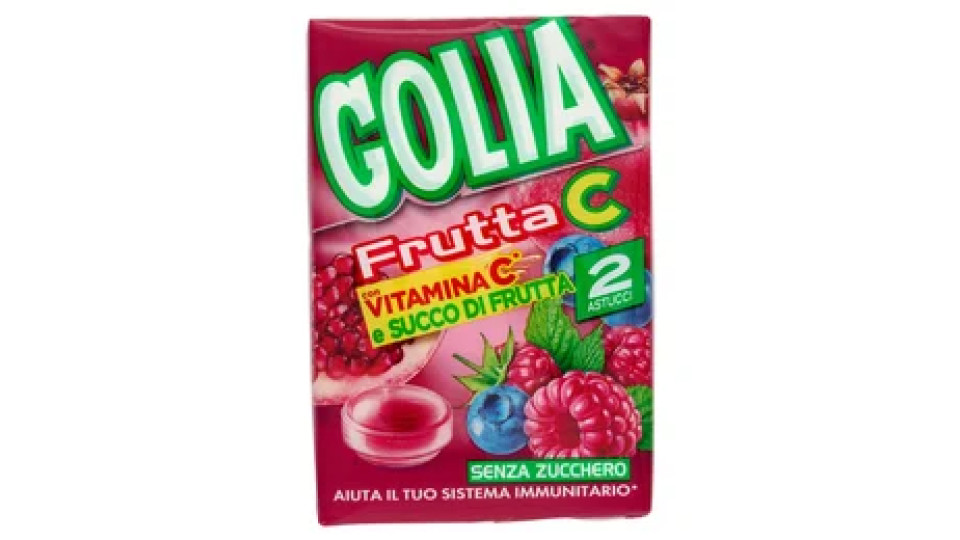 Golia Frutta C Frutti Rossi 2x46g