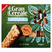 Grancereale Barrette frutta secca cocco 112g