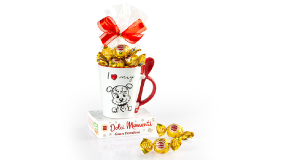 Gran Pensiero con praline di cioccolato al latte 100g