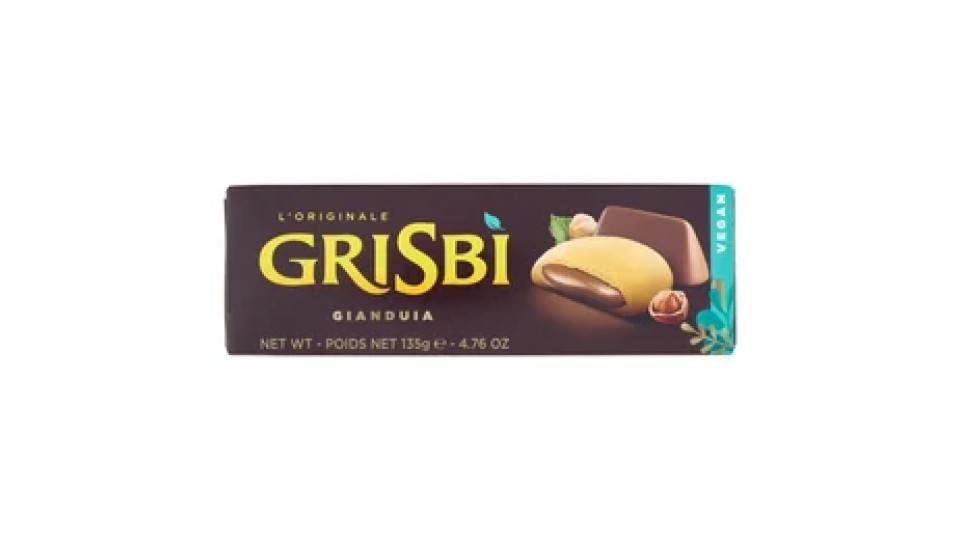 Grisbì Gianduia Vegan 9 x 15 g
