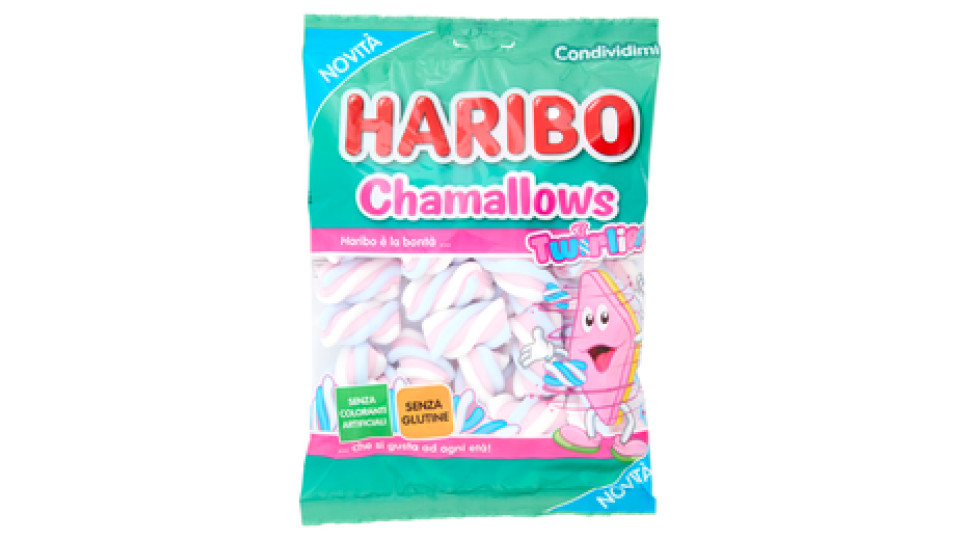 Haribo Chamallows Twirlies 140 g