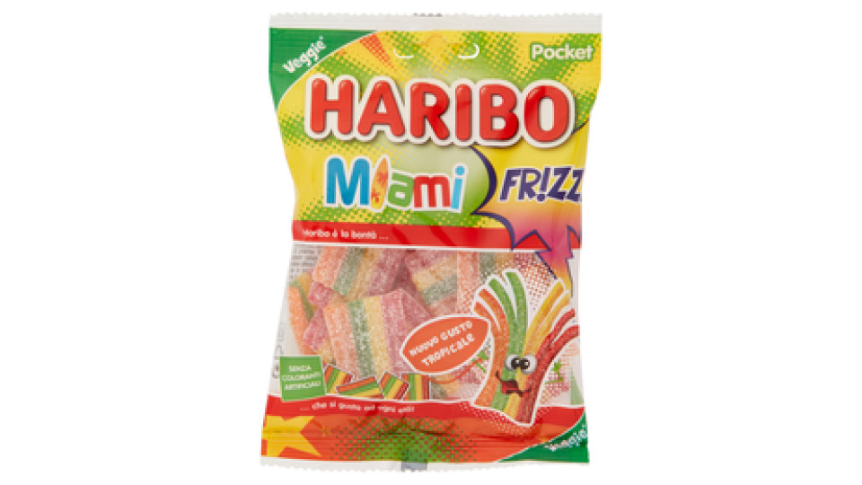 Haribo Miami Fr!zzi 90 g