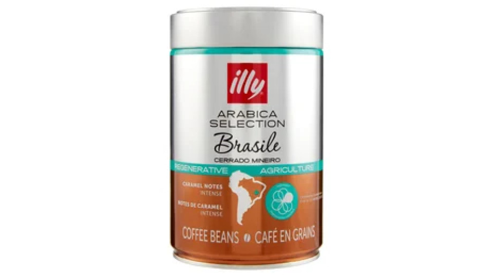 illy Arabica Selection Brasile Cerrado Miniero Coffee Beans 250 g