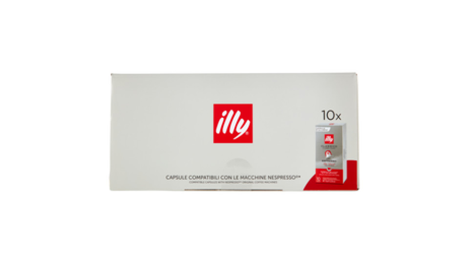 illy Classico Espresso Capsule Compatibili con Macchine Nespresso* 10x10 Capsule in Alluminio 570g