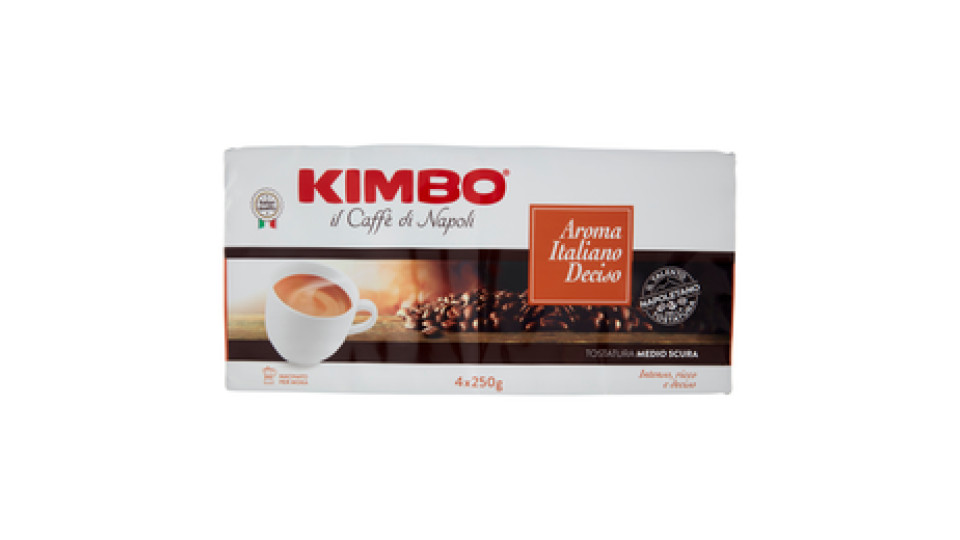 Kimbo Aroma Italiano Deciso 4 x 250 g