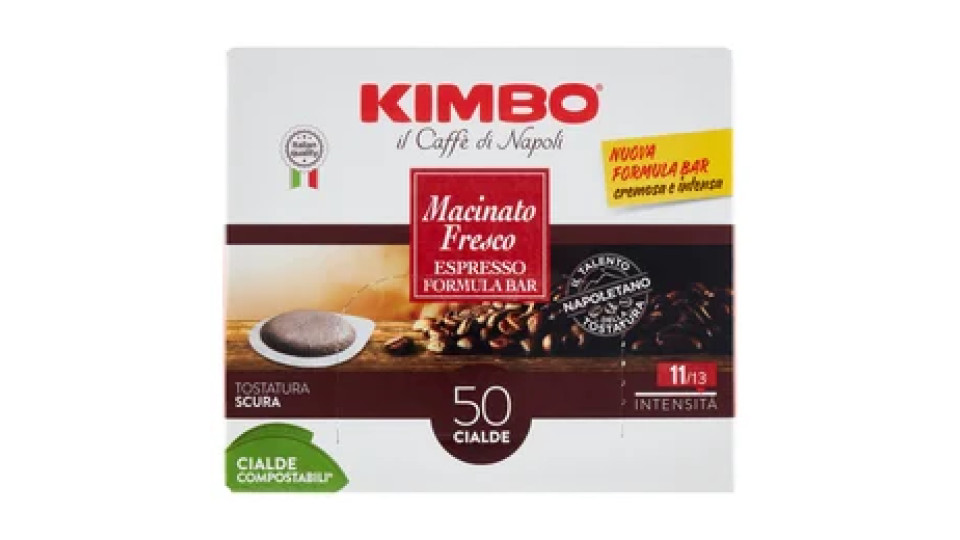 Kimbo Macinato Fresco 50 Cialde Compostabili* 365 g