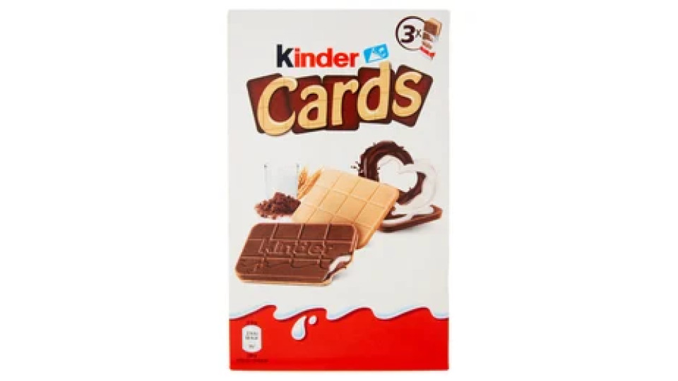 Kinder Cards 3 astucci 76,8 g
