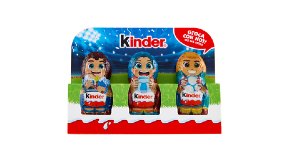 Kinder Figure Cave 3 pezzi 45 g