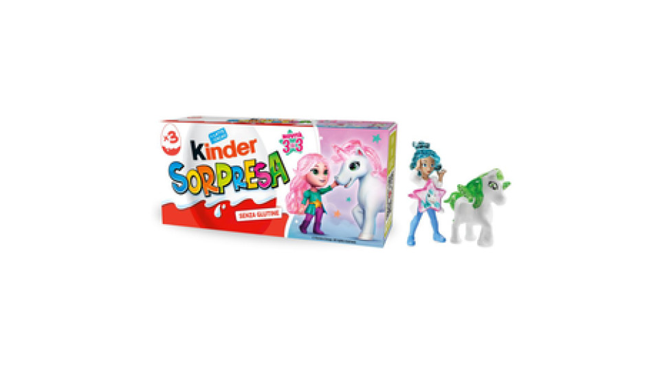 Kinder Sorpresa Unicorns 3 x 20 g