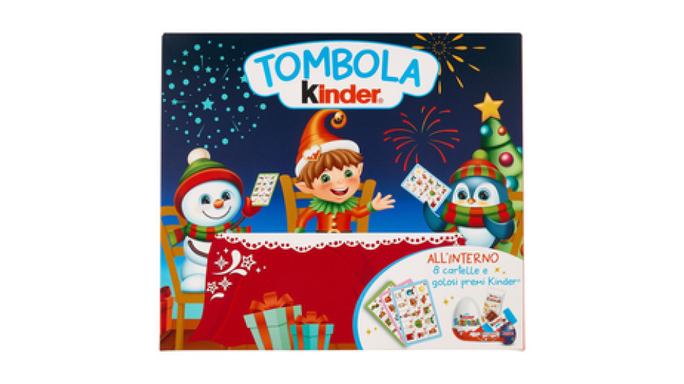 Kinder Tombola 23 pezzi 205 g