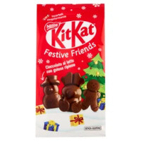 KITKAT Festive Friends Personaggi di Cioccolato al Latte Sacchetto 147g