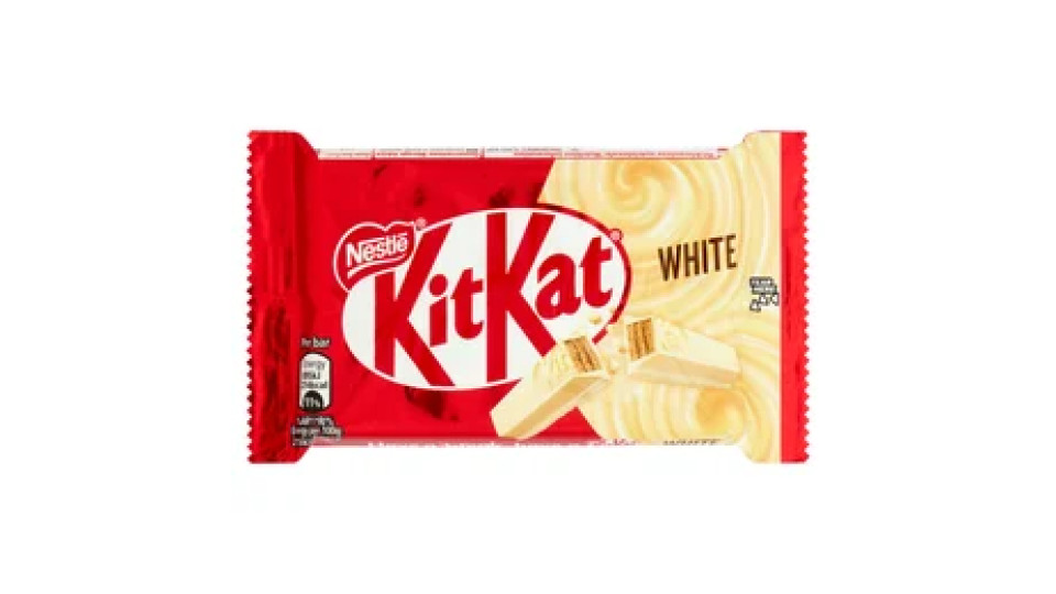 KITKAT White Wafer con copertura Bianca Snack da 41,5g