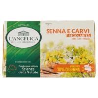 L'Angelica Le Tisane Senna e Carvi Regolarità 18 Filtri 34,2 g