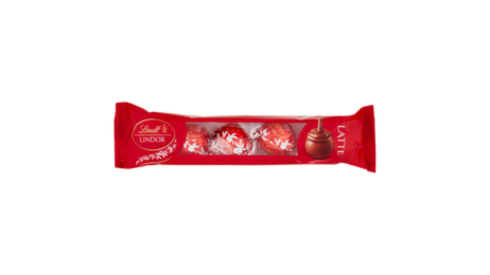Lindt Cioccolatini Lindor 4 cioccolatini latte 50 g
