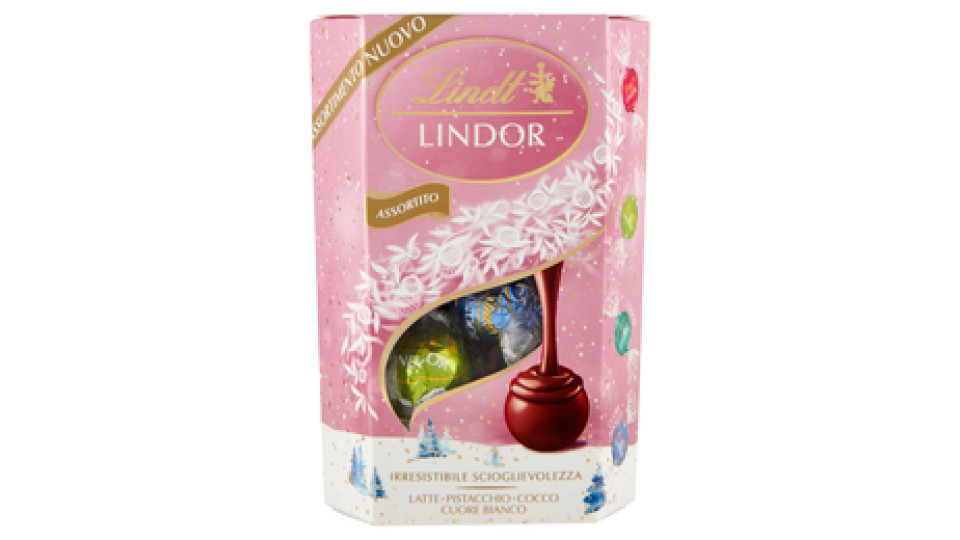 Lindt Cioccolatini Lindor Cioccolatini assortiti limited edition Scatola 200 g