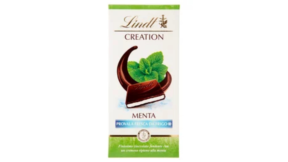 Lindt Creation Tavoletta Cioccolato fondente Menta 150 g