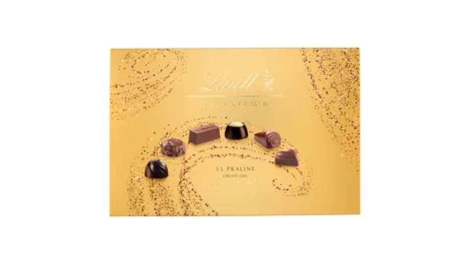 Lindt Dolci Capolavori Cioccolatini assortiti Scatola regalo 143 g
