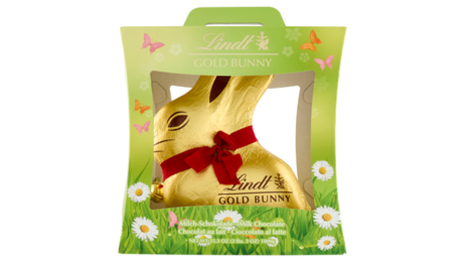Lindt Gold Bunny Coniglietto Pasqua Cioccolato al Latte XXL 1000 g