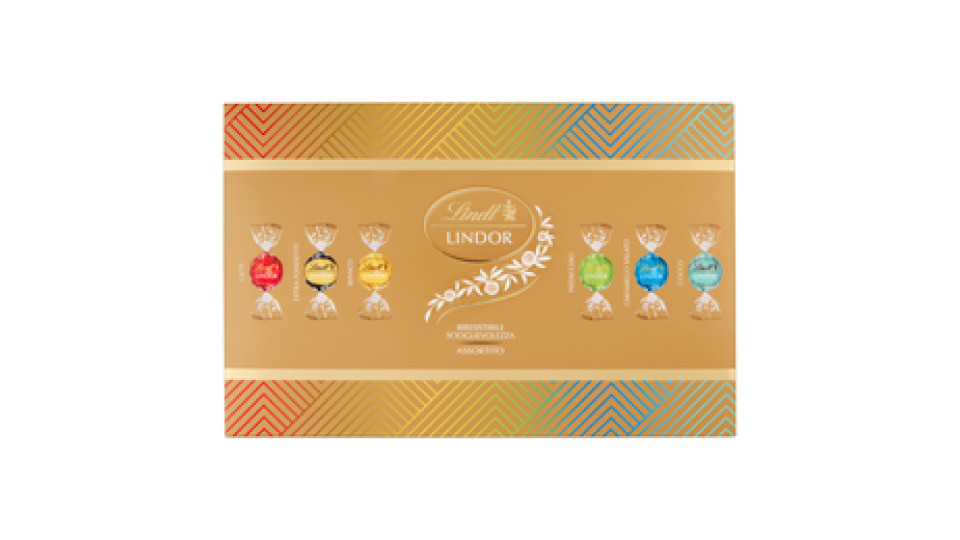 Lindt Lindor Cioccolatini assortiti cioccolato Scatola Natale 525 g