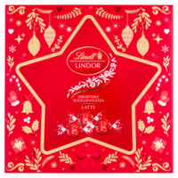 Lindt Lindor Cioccolatini Cioccolato al latte Scatola Natale 137 g