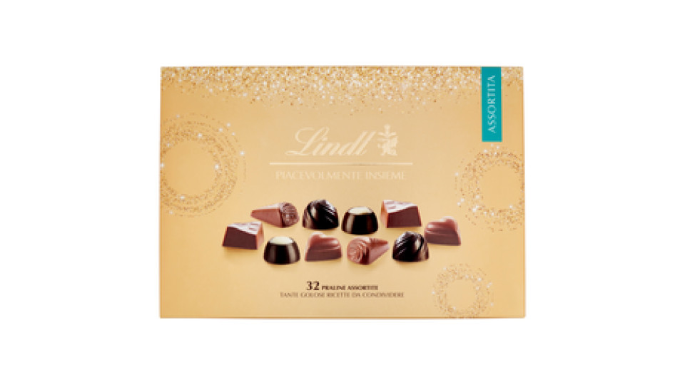 Lindt Piacevolmente Insieme Cioccolatini assortiti Cioccolato fondente Scatola regalo 316g