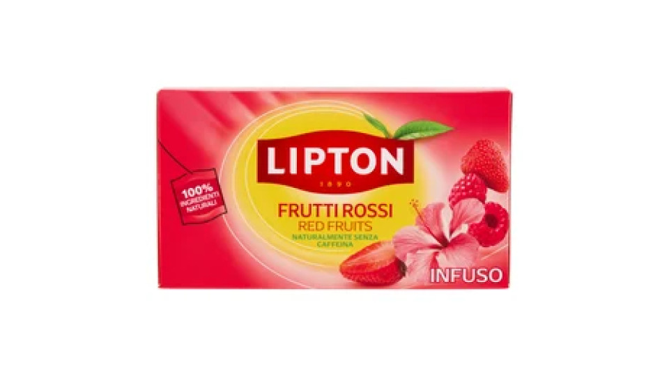 Lipton Frutti Rossi Infuso 20 x 1,7 g