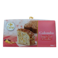 Maina Colomba Amaretto, Pesca Candita e Gocce di Cioccolato 750 g