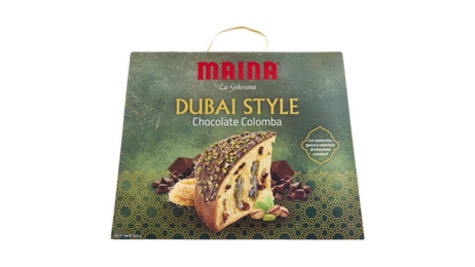 Maina la Golosona Dubai Style Chocolate Colomba 750 g
