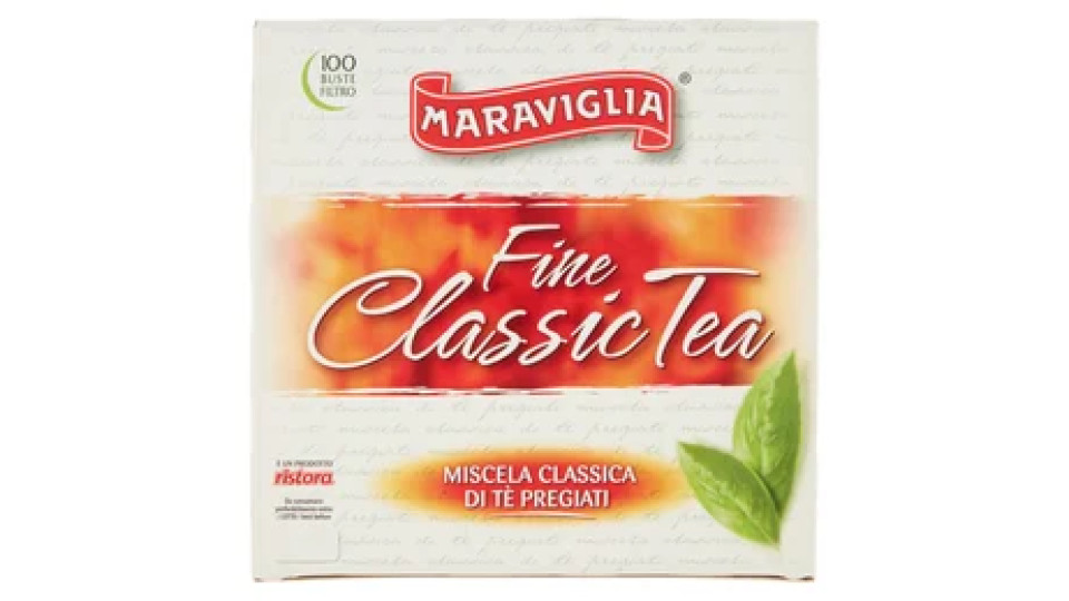 Maraviglia Fine Classic Tea Buste Filtro 100 x 1,5 g