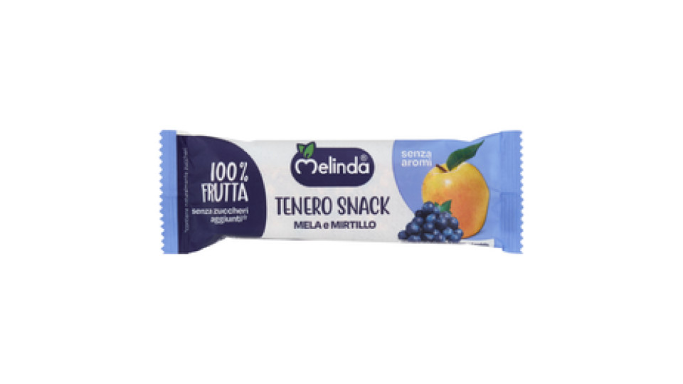 Melinda Tenero Snack Mela e Mirtillo 25 g