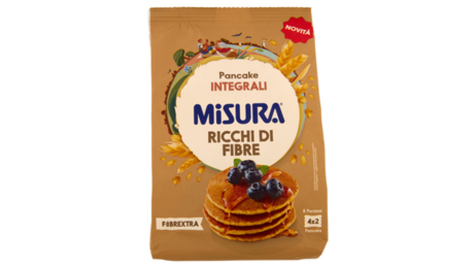 Misura Fibrextra Pancake Integrali 4 x 50 g