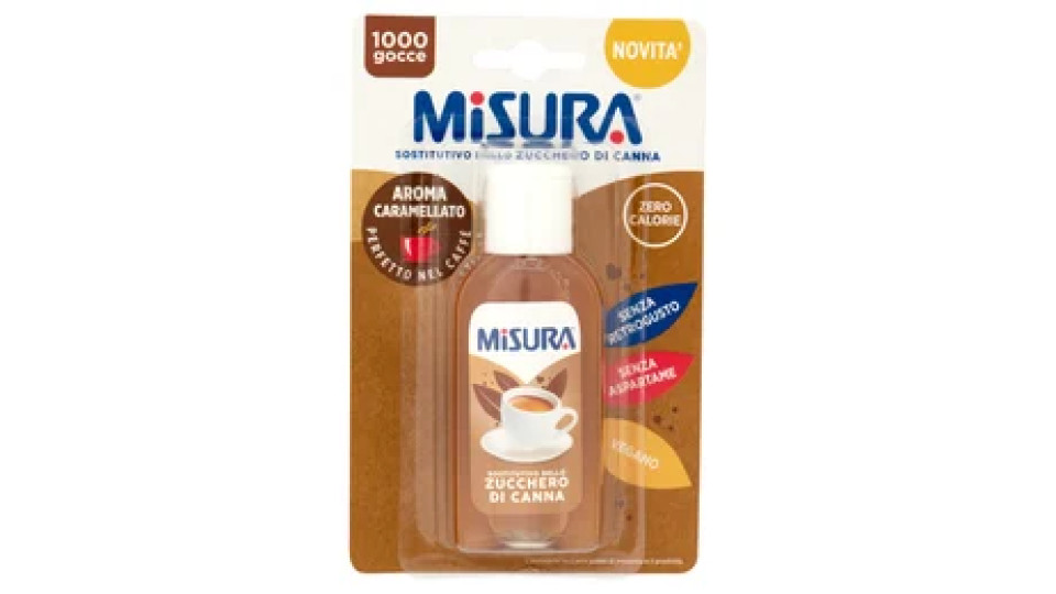 Misura Sostitutivo dello Zucchero di Canna 55 ml