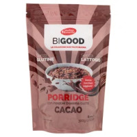 Molino Rossetto BIGOOD Porridge con Fiocchi d'Avena Gusto Cacao 300 g