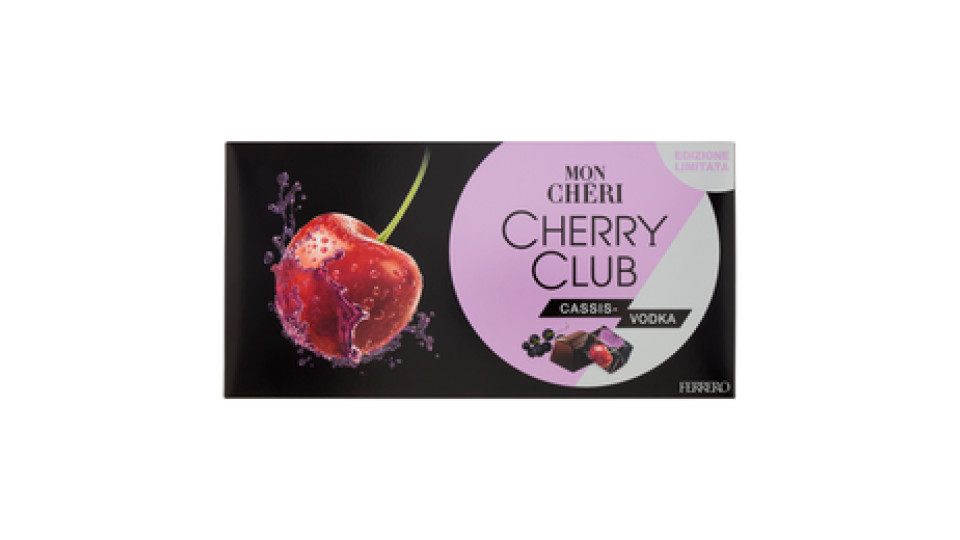 Mon Chéri Cherry Club Cassis-Vodka 15 pezzi 157 g