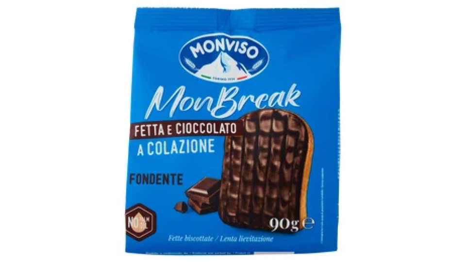 Monviso Monbreak Fondente Fette biscottate 90 g