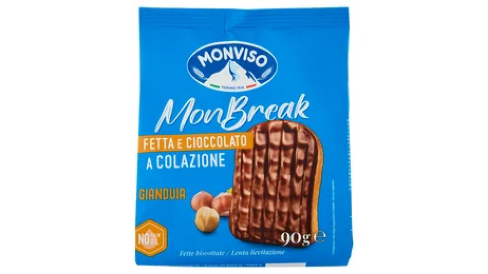 Monviso Monbreak Gianduia Fette biscottate 90 g