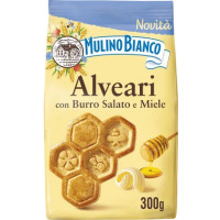 Mulino Bianco Alveari con Burro Salato e Miele 300g