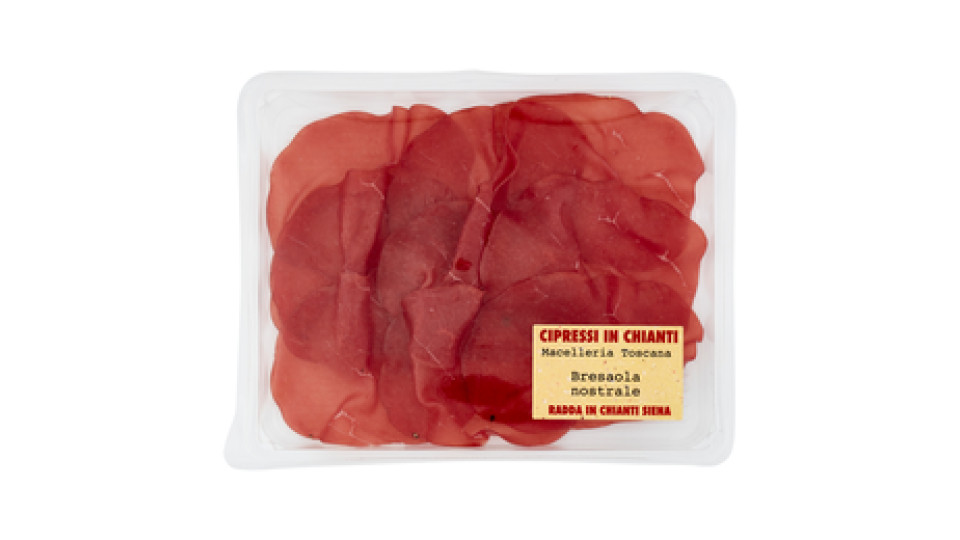 Cipressi in Chianti Bresaola nostrale