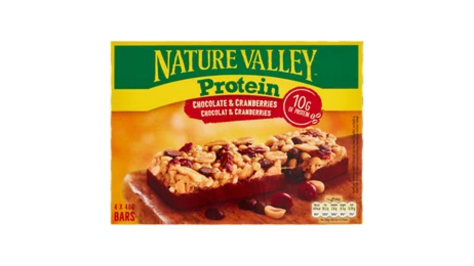 Nature Valley Protein Chocolate & Cranberries 4 x 40 g